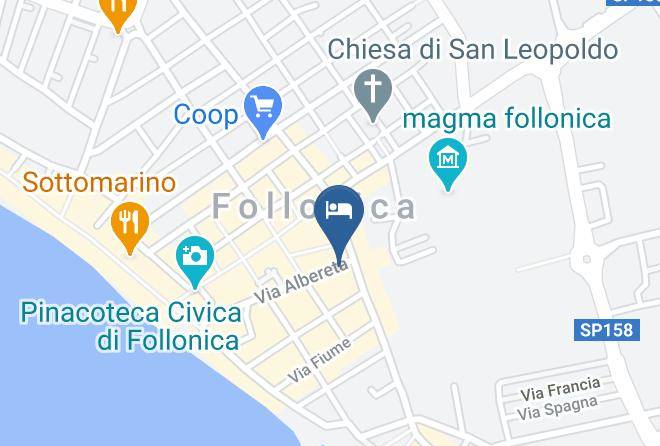 Grosseto - Camere Di Filomena Carloni Maps
