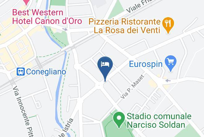 Treviso - Camere Istria Maps