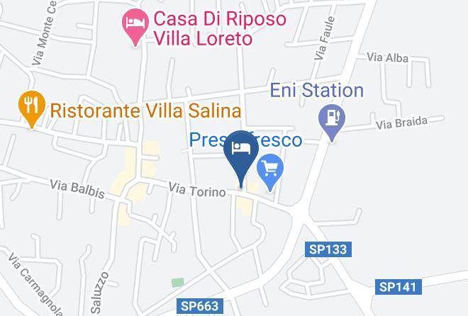 Cuneo - Camere Italia Sas Maps