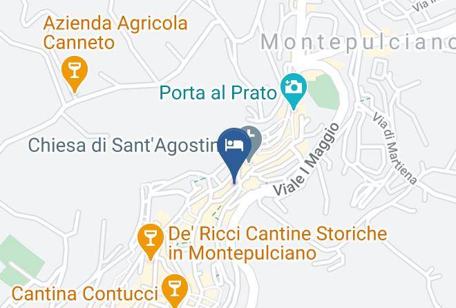 Siena - Camere Montepulciano Maps