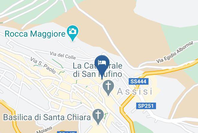Perugia - Camere Palazzo Carli Maps
