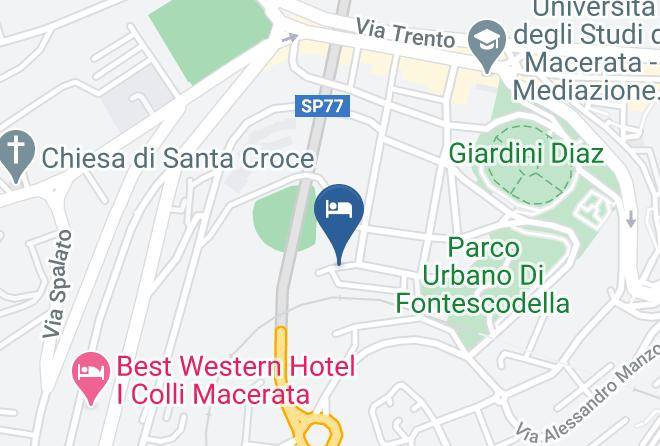 Macerata - Camere Pallotta Maps