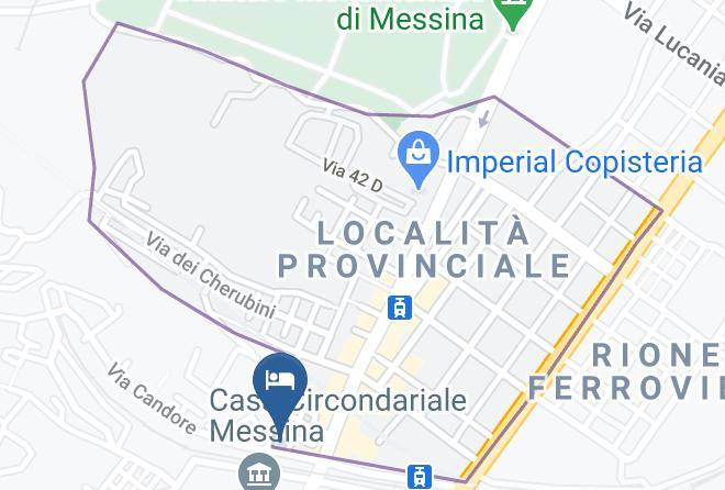 Messina - Camere Policlinico Messina Maps