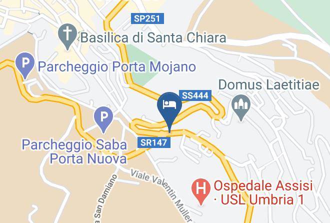 Perugia - Camere Ramaccia Maps