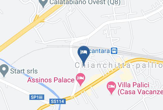 Messina - Camere Sikily Naxos Maps