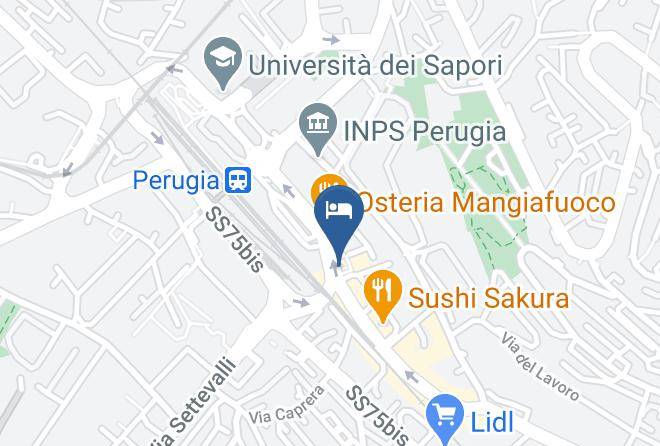 Perugia - Camere&capsule Maps