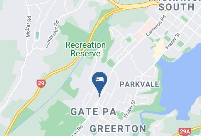 Tauranga - Cameron Thermal Motel Maps