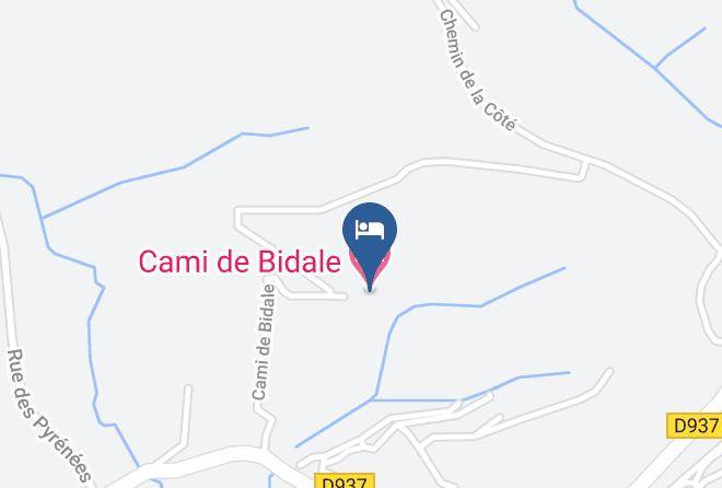 Hautes Pyrenees - Cami De Bidale Maps