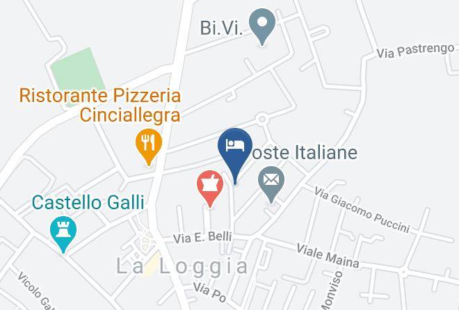 Turin - Camia Catua Bed And Breakfast Maps