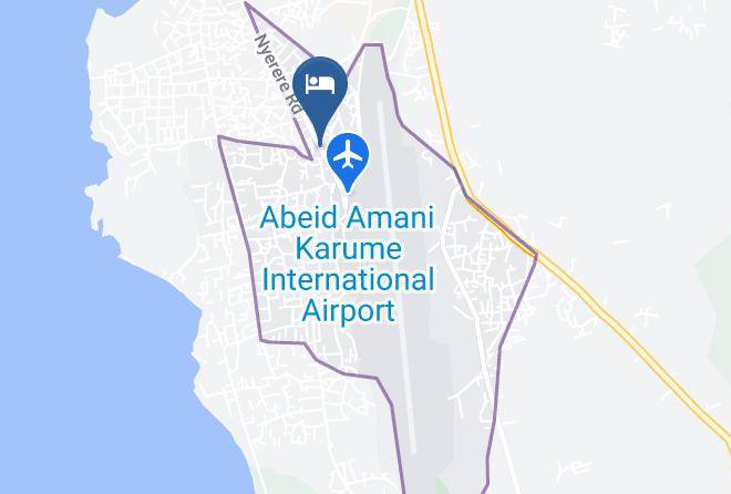 West - Camilla Airport Hotel Maps