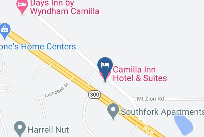 Mitchell - Camilla Inn Hotel & Suites Maps