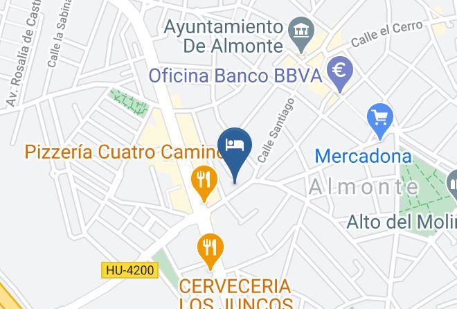 Huelva - Camino Del Mar Hotel Maps
