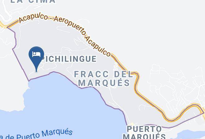 Acapulco De Juarez - Camino Real Acapulco Diamante Maps