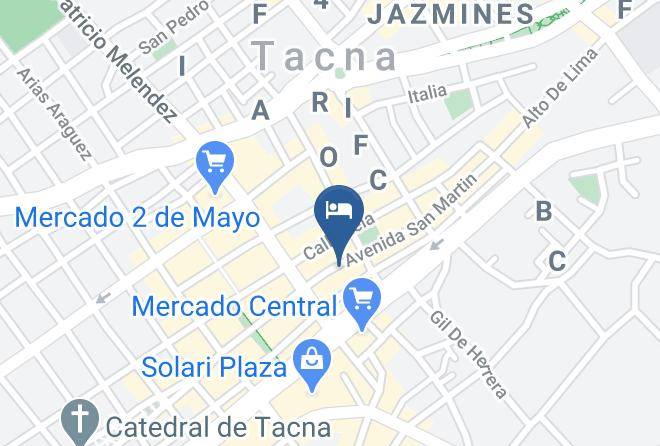 Tacna - Camino Real Hotel Maps