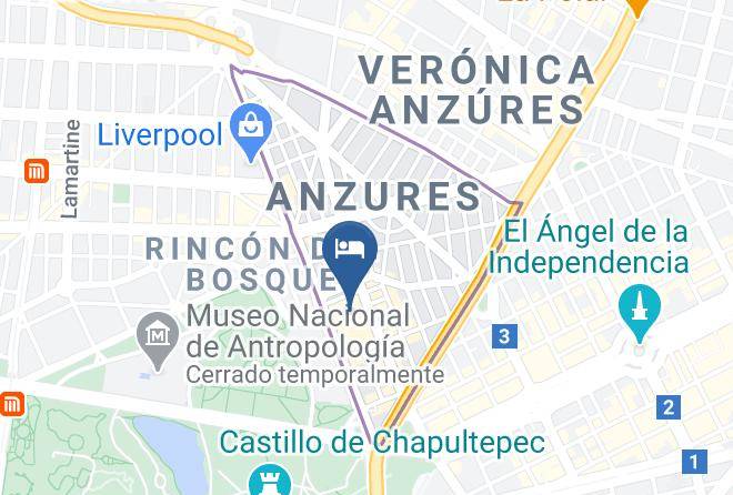 Miguel Hidalgo - Camino Real Polanco Mexico Maps