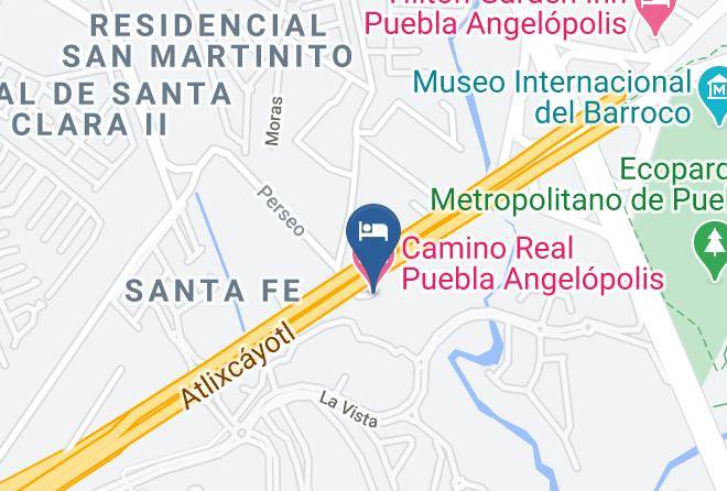 San Andres Cholula - Camino Real Puebla Angelopolis Maps