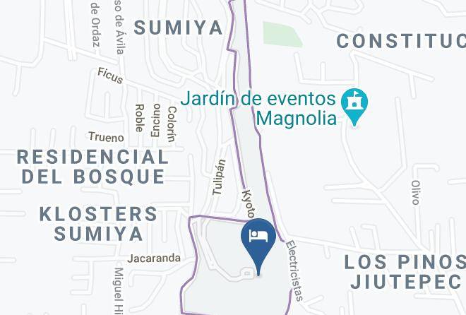 Jiutepec - Camino Real Sumiya Cuernavaca Maps