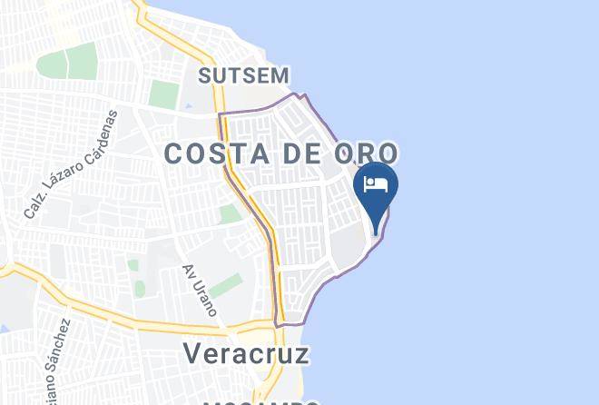 Camino Real Veracruz Map