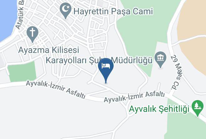 Ayvalik - Camlaralti Pansiyon Maps