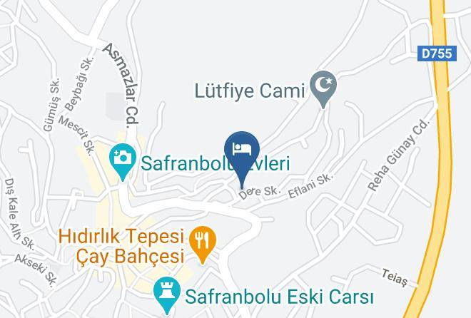 Safranbolu - Camlica Konak Carsi Evi Maps