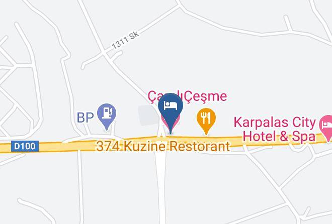 Bolu - Camlicesme Hotel Maps