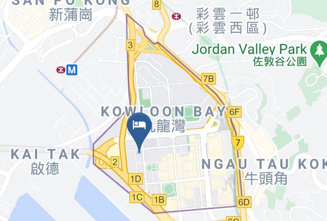 Kowloon - Camlux Hotel Maps
