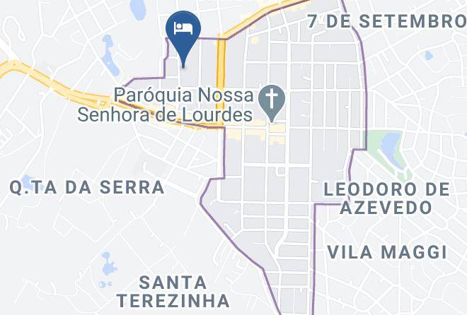 Canela - Cammino Della Serra Pousada Maps