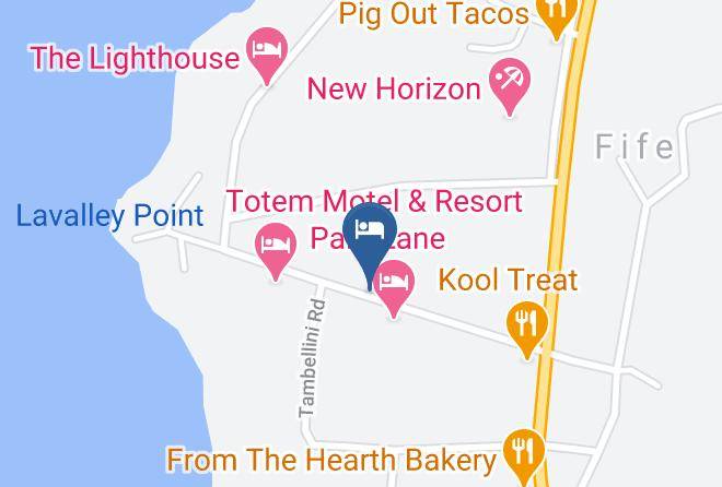 Camp Beverly Hills Resort Map