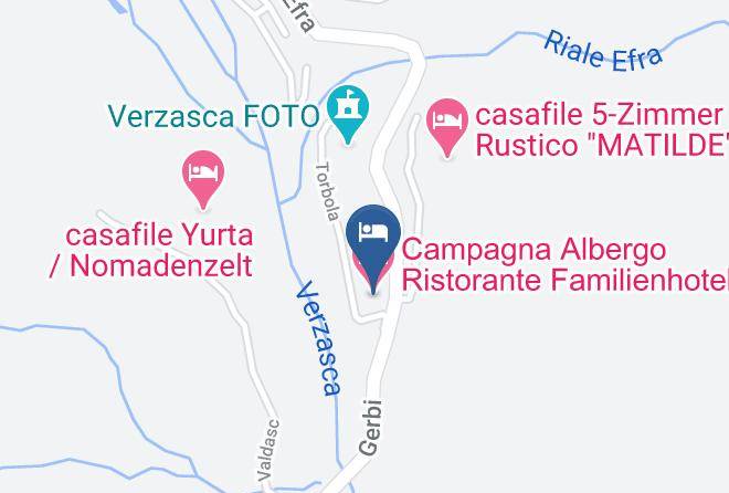 Locarno - Campagna Albergo Ristorante Familienhotel Maps