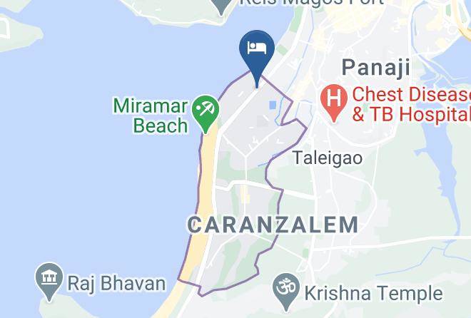Tiswadi - Campal Beach Resort Maps