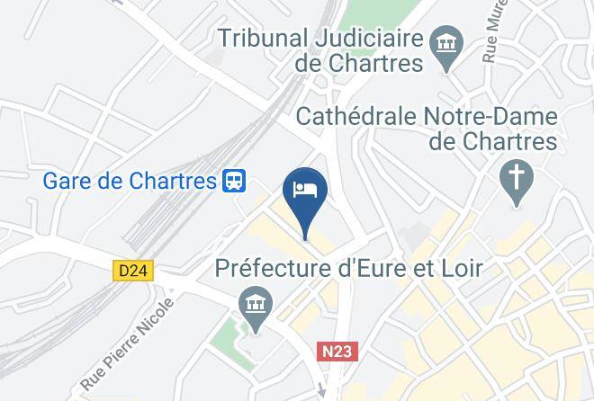 Eure Et Loir - Campanile Chartres Centre Gare Cathedrale Maps