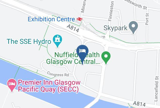 Glasgow City - Campanile Glasgow Secc Hydro Hotel Maps