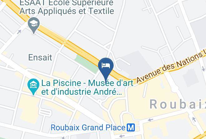 Nord - Kyriad Direct Lille Nord Roubaix Maps