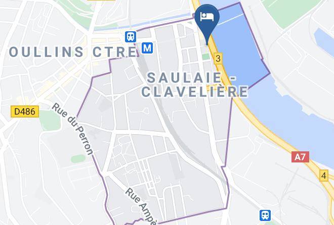Rhone - Hotel Restaurant Campanile Lyon Sud Oullins Confluence Maps
