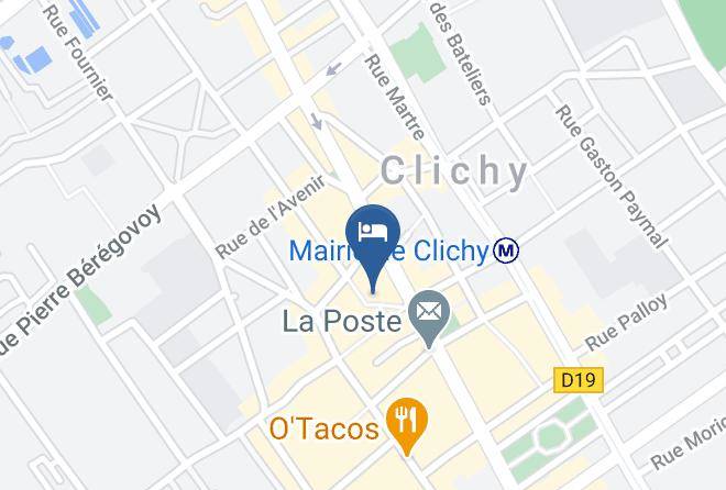 Hauts De Seine - Campanile Paris Clichy Centre Maps