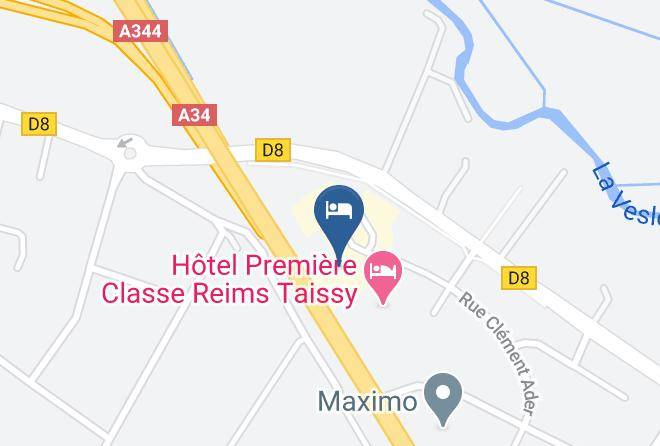 Marne - Campanile Reims Est Taissy Maps