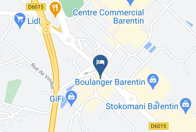 Seine Maritime - Hotel Campanile Rouen Nord Barentin Maps