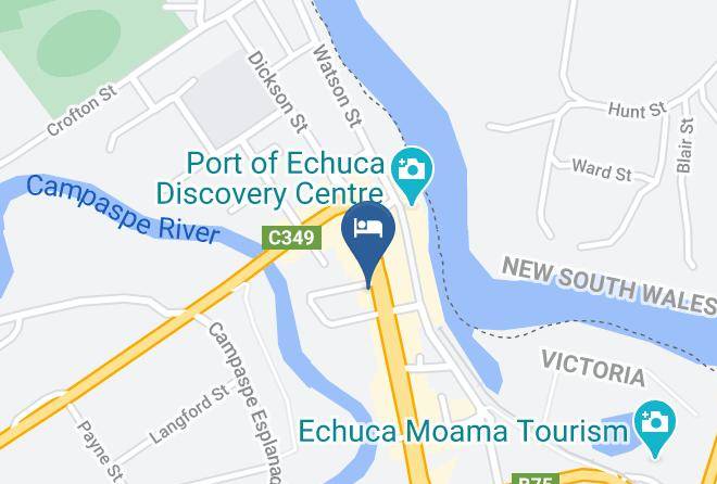 Campaspe - Tab Echuca Hotel Maps