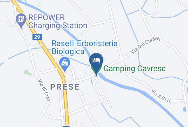 Bernina - Camping Cavresc Maps