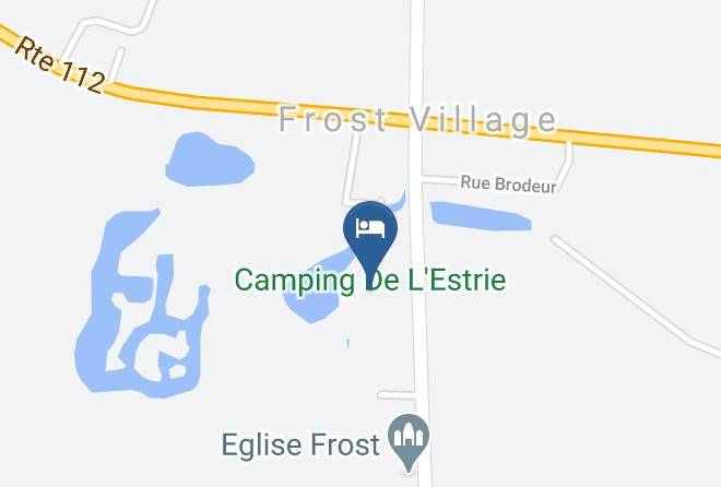 La Haute Yamaska Regional County Municipality - Camping De L'estrie Maps