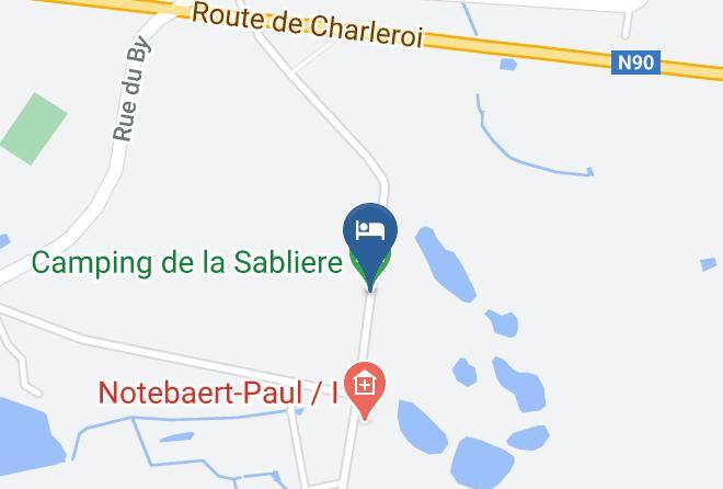 Hainaut - Camping De La Sabliere Maps