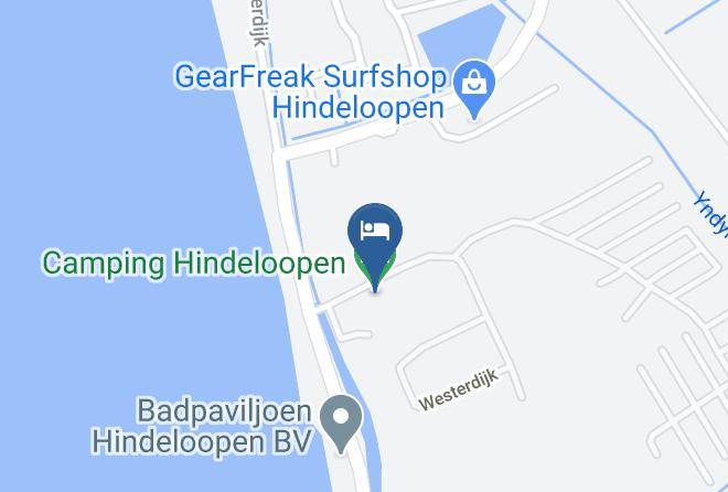 Sudwest Fryslan - Camping Hindeloopen Maps