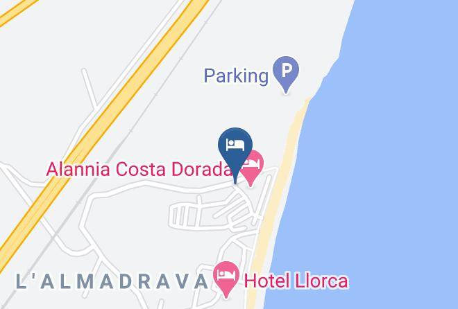 Tarragona - Alannia Costa Dorada Maps