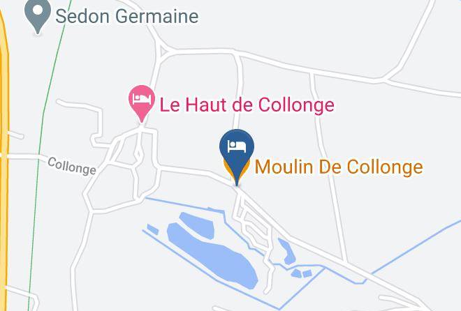 Saone Et Loire - Moulin De Collonge Maps