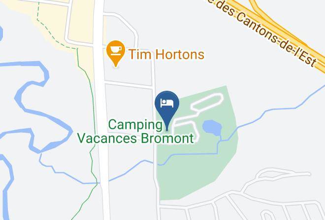 Brome Missisquoi Regional County Municipality - Camping Parc Bromont Maps