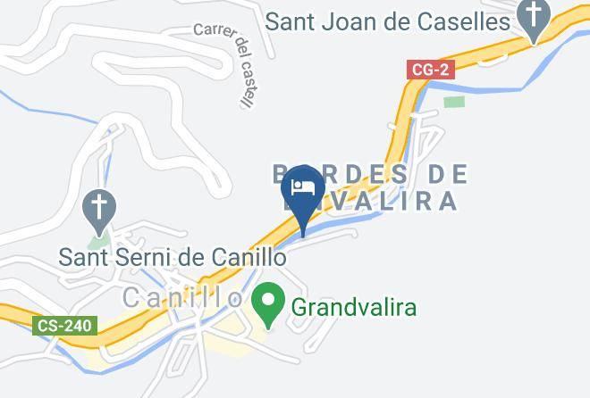 Canillo - Camping Pla Maps