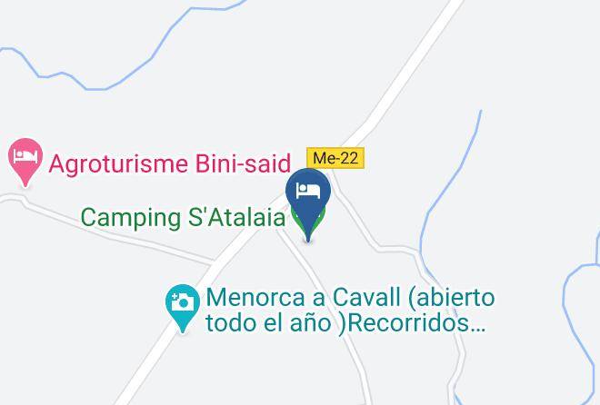 Baleares - Camping S'atalaia Maps