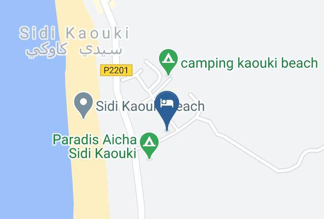 Marrakesh Tensift El Haouz - Camping Soleil Sidi Kaouki Maps