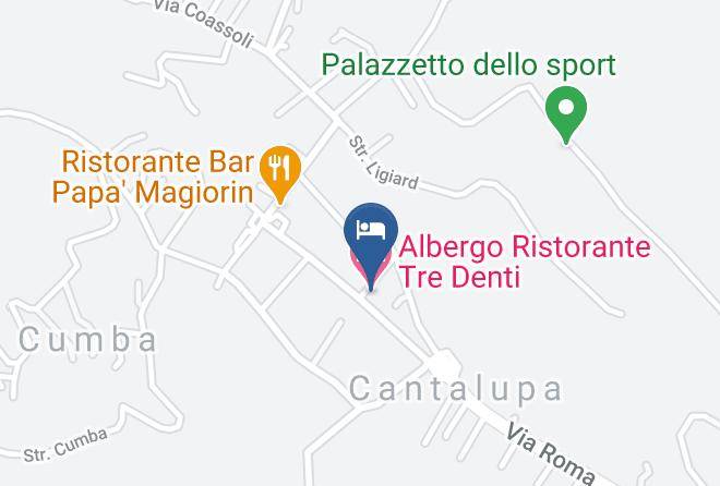 Albergo Ristorante Tre Denti Map
