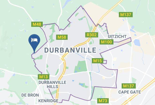 City Of Cape Town - Camu Camu Bed And Breakfast Maps
